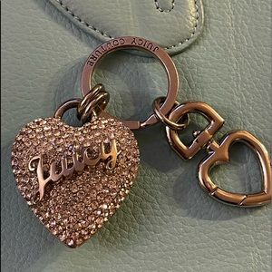 Juicy Couture heart keychain